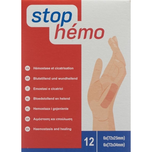 Stop Hemo Pflaster 12 Stück buy online