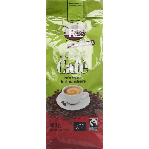 BC Café Bio Bravo Coffee Beans Bag 500g buy online