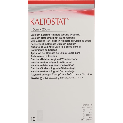 Kaltostat Kompressen 10x20cm Steril 10 Stück buy online