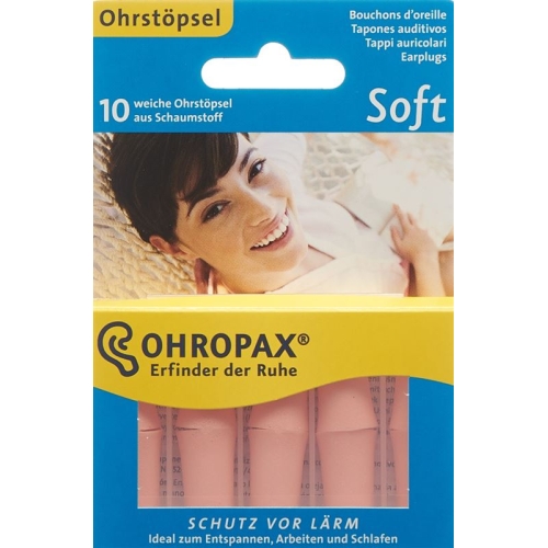 Ohropax Soft Foam plug 10 pieces buy online