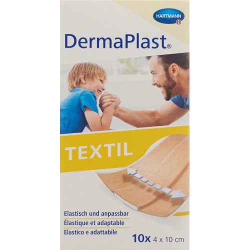 Dermaplast Textil 4cmx10cm 10 Plasters buy online