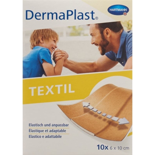 Dermaplast Textil 6cmx10cm 10 Plasters buy online