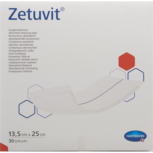 Zetuvit Absorptionsverband 13.5x25cm 30 Stück buy online