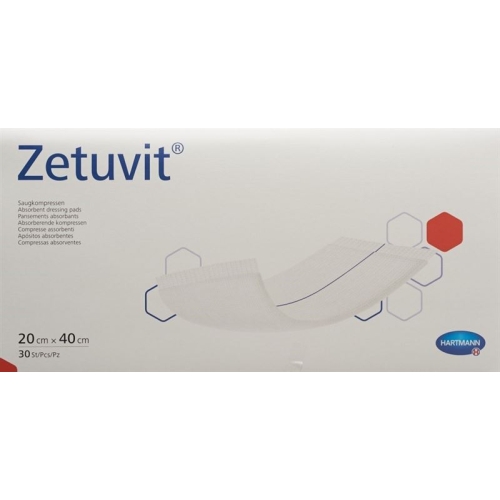 Zetuvit Absorptionsverband 20x40cm 30 Stück buy online