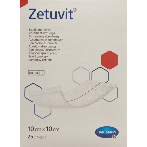 Zetuvit Absorptionsverband 10x10cm buy online