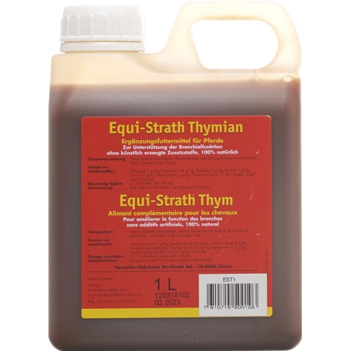 Equi Strath Thyme 1 litre buy online