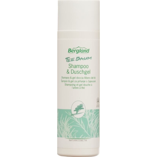 Bergland Teebaum Shampoo und Duschgel Tube 200ml buy online