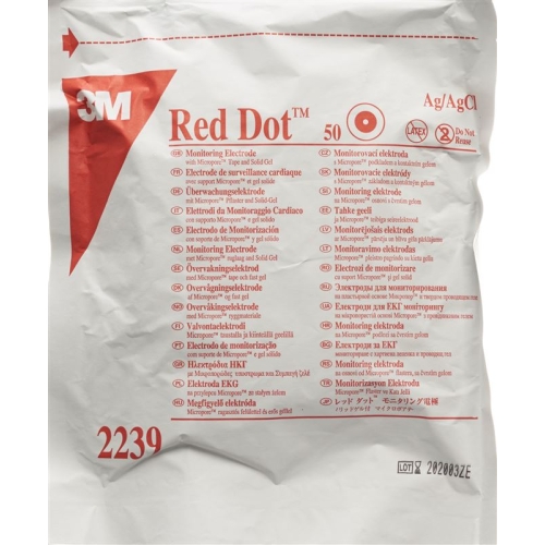 3M Red Dot Ekg Elekt Micropore Erwachsene Rund 50 Stück buy online