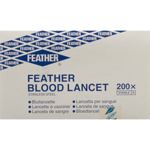 Feather Blutlanzetten Steril 200 Stück buy online