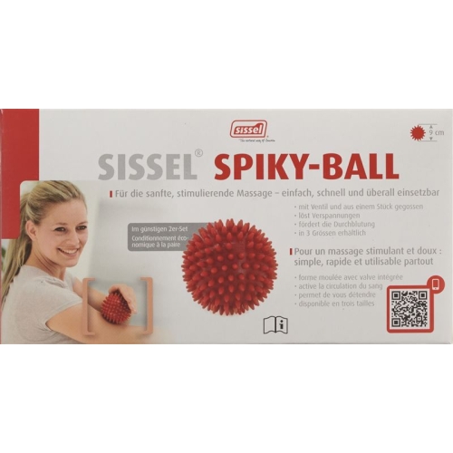 Sissel Igelbaelle 9cm Rot 2 Stück buy online