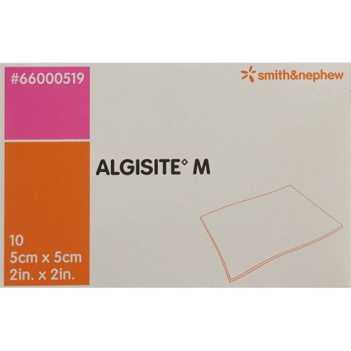 Algisite M Alginat Kompressen 5x5cm 10 Stück buy online