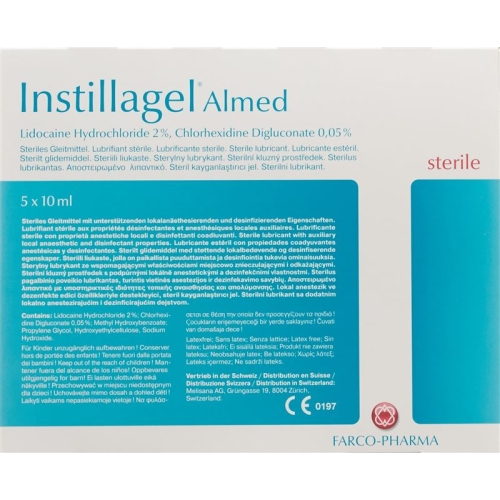 Instillagel Einmalspritzen 5x 10ml buy online