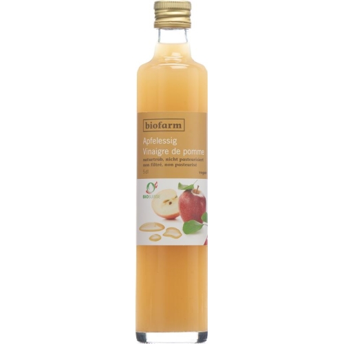 Biofarm Apfelessig Naturtrueb Flasche 500ml buy online