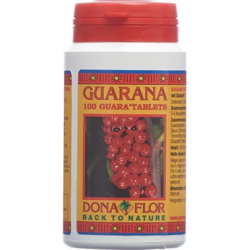 Guarana Dona Flor Kautabletten 100 Stück buy online