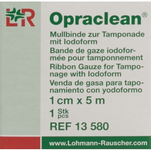 Opraclean Jodoform Tamponade 1cmx5m buy online