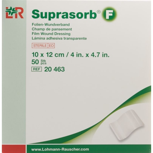 Suprasorb F Folien Verband 10x12cm Steril 50 Stück buy online