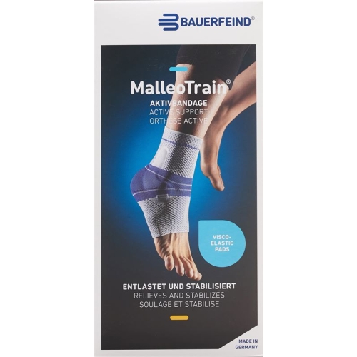 MalleoTrain Aktivbandage Sprunggelenk Grösse 3 Rechts Titan buy online