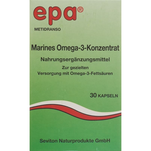 Epa Lachsoel Konzentrat mit Omega 3 Fettsäuren 30 Stück buy online