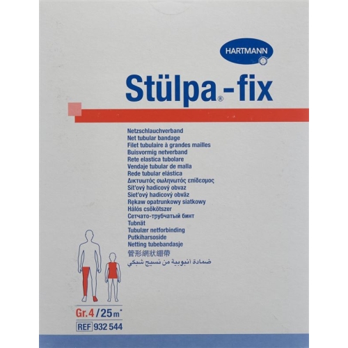 Stuelpa Fix Netzverband Grösse 4 Kopf Rolle 25 Meter buy online