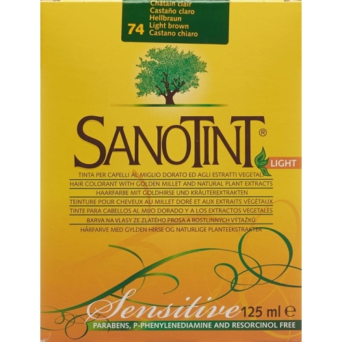 Sanotint Sensitive Light Hair Color 74 light brown buy online