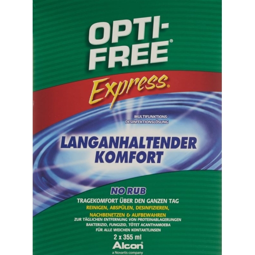 Opti-Free Express Desinfektionslösung Duo Pack 2x 355ml buy online