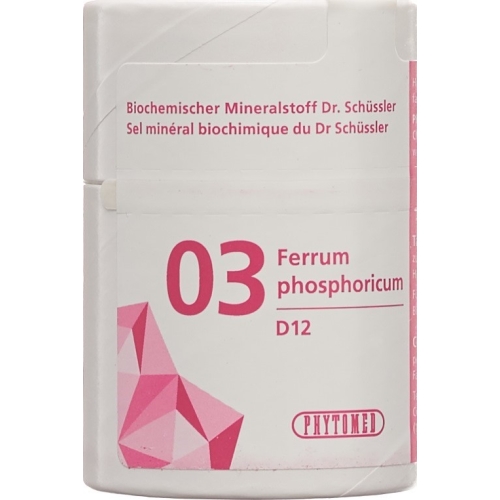 Phytomed Schüssler Nr. 3 Ferr Pho Tabletten D 12 50g buy online