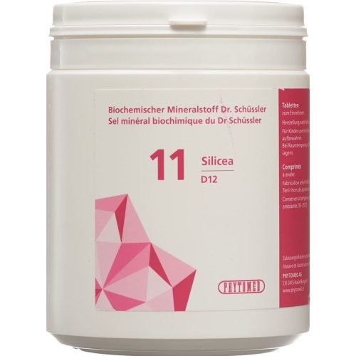 Phytomed Schüssler Nr. 11 Silicea Tabletten D 12 500g buy online