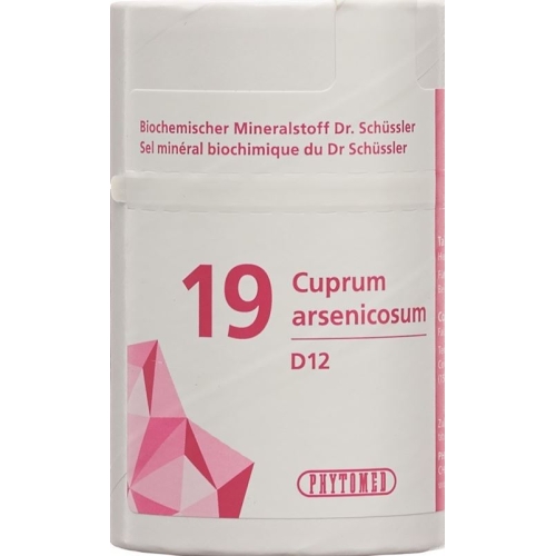 Phytomed Schüssler Nr. 19 Cupr Arsen D 12 100g buy online