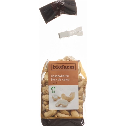 Biofarm Cashew Kerne Brasilien Bio Beutel 150g buy online