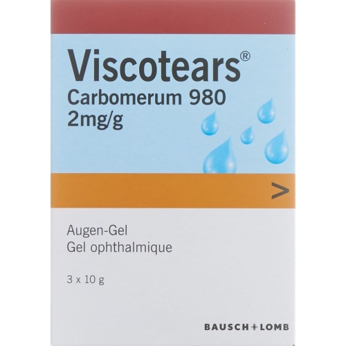 Viscotears Augengel 3x 10g buy online