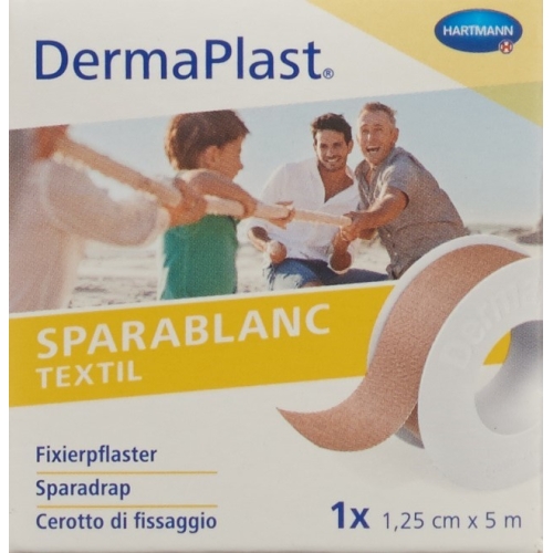 Dermaplast Sparablanc textile 1.25cmx5m skin color buy online