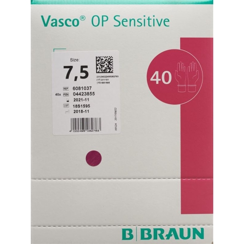 Vasco OP Sensitive Handschuhe Grösse 7.5 40 Paar buy online