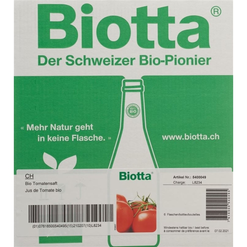 Biotta Bio Tomate 5dl buy online