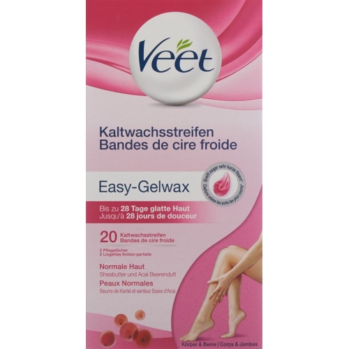 Veet Kaltwachsstreifen Beine/Körper Neu 10x 2 Stück buy online