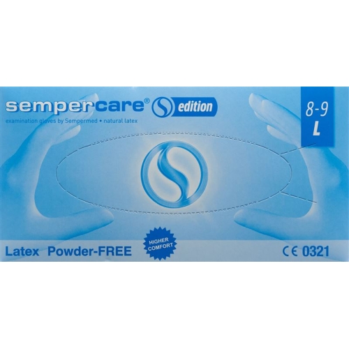 Sempercare Edit Handschuhe L Latex Ungepudert 100 Stück buy online