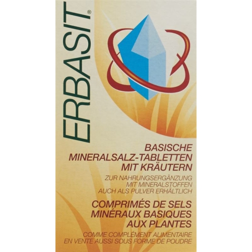 Erbasit Mineralsalz Tabletten mit Kräuter Blister 90 Stück buy online