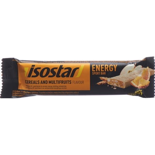 Isostar High Energy Sportriegel Multifrucht 40g buy online