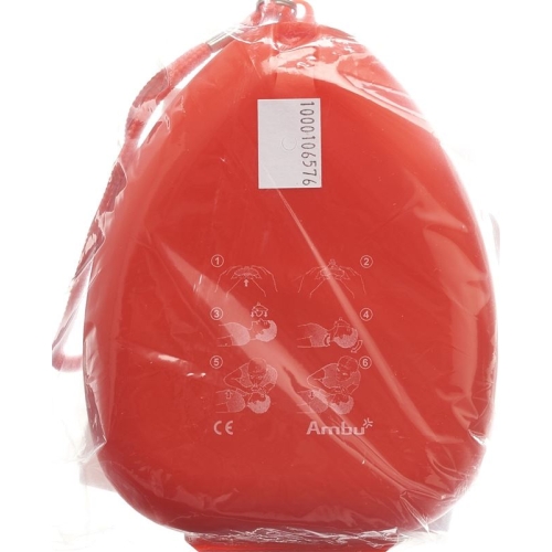 Ambu Res Cue Pocket Mask with Valve Hard Box Red buy online