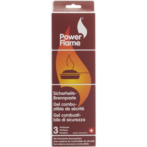 Powerflame Sicherheits Brennpaste 3x 80g buy online