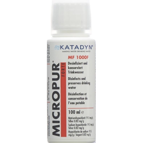 Katadyn Micorpur Forte MF 1000F 100ml buy online