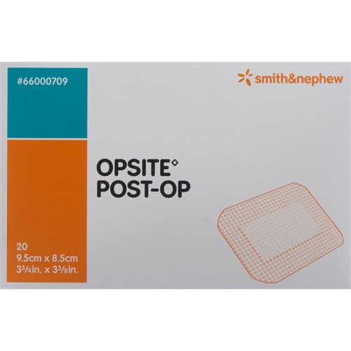 Opsite Post OP Folienverband 9.5x8.5cm Steril 20 Beutel buy online