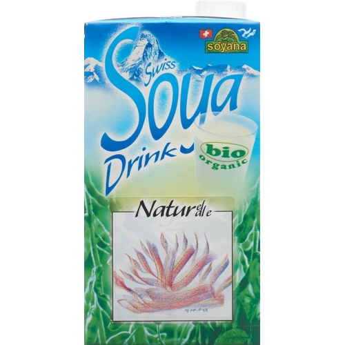 Soyana Swiss Sojadrink Natur Bio Tetra 1L buy online