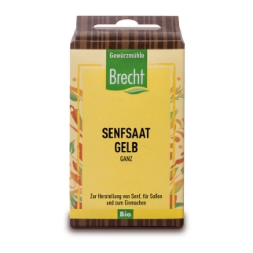 Brecht Gelbe Senfsaat Ganz Bio Ref 60g buy online