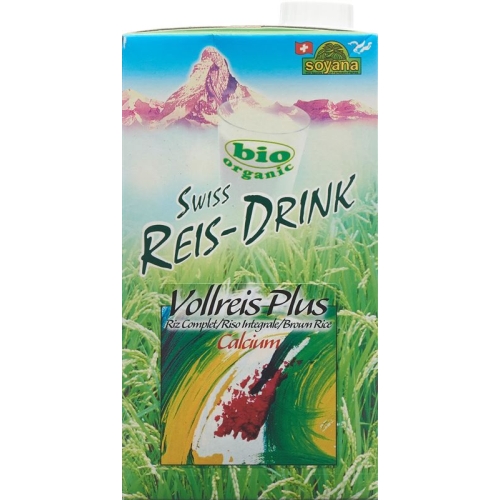 Soyana Swiss Vollreis Drink Calzium Bio Tetra 1L buy online