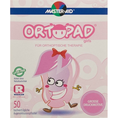 Ortopad Occlusionspflaster Regu Girls Ab 4j 50 Stück buy online