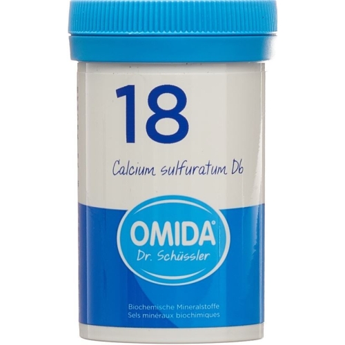 Omida Schüssler No18 Calc Sulf Tabletten D 6 100g buy online