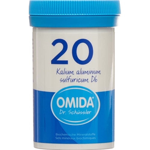 Omida Schüssler No20 Kal Alum Sul Tabletten D 6 100g buy online