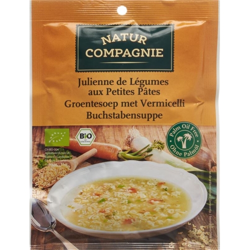 Natur Compagnie Suppe Buchstaben Bio Beutel 50g buy online