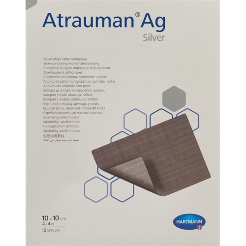 Atrauman Ag Kompressen 10x10cm Steril 10 Stück buy online