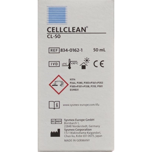 Cellclean Reinigungslösung für Sysmex Cl-50 50ml buy online